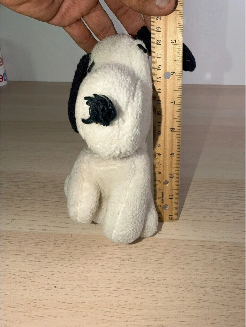 Vintage Snoopy Plush Dog 1958/1968 Peanuts Small 7